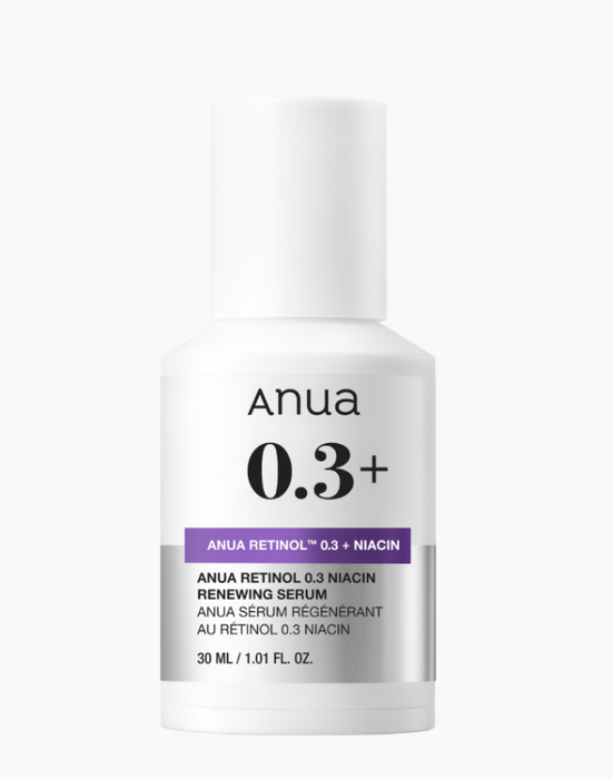[ANUA] RETINOL 0.3% + NIACIN RENEWING SERUM 30ML