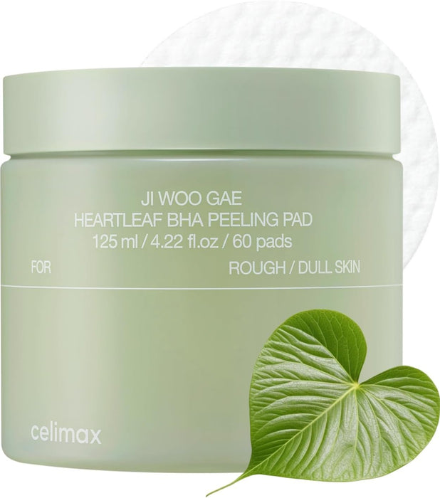 [CELIMAX] Jiwoogae Heartleaf Bha Peeling Pad