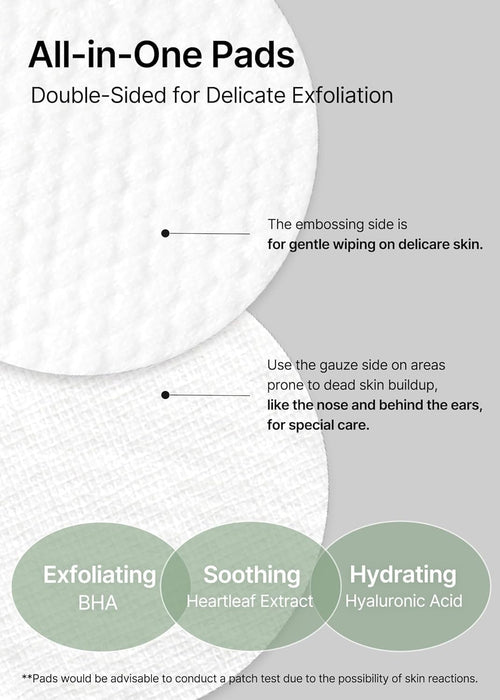 [CELIMAX] Jiwoogae Heartleaf Bha Peeling Pad