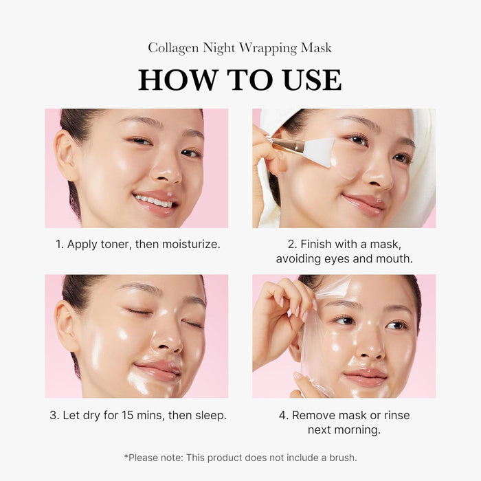 [MEDICUBE] COLLAGEN NIGHT WRAPPING MASK