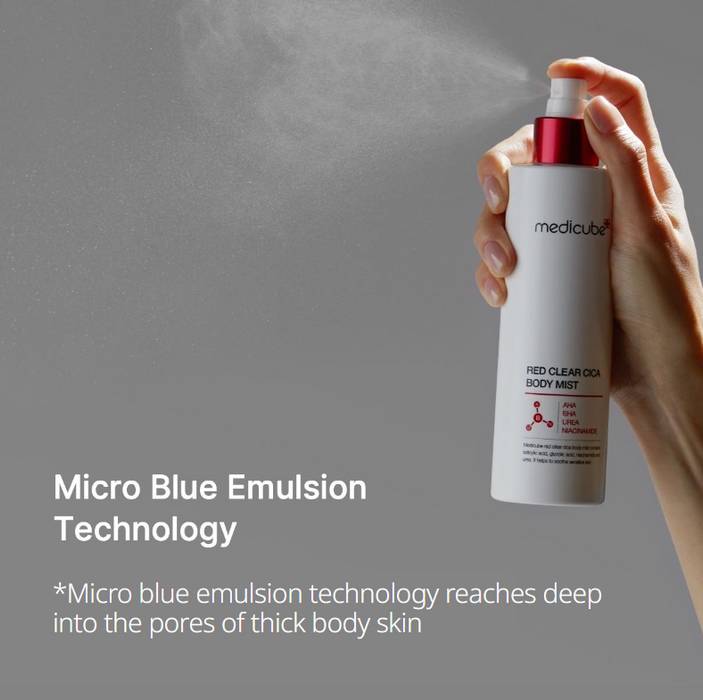 [MEDICUBE] RED CLEAR CICA BODY MIST 200ml